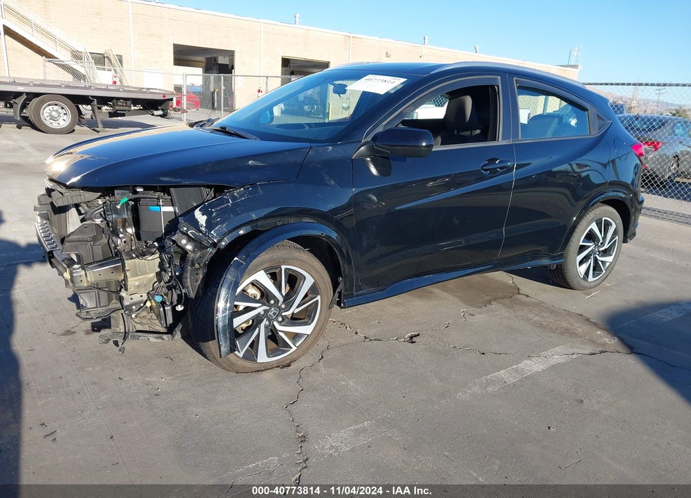 2019 HONDA HR-V SPORT VIN: 3CZRU5H12KM721405