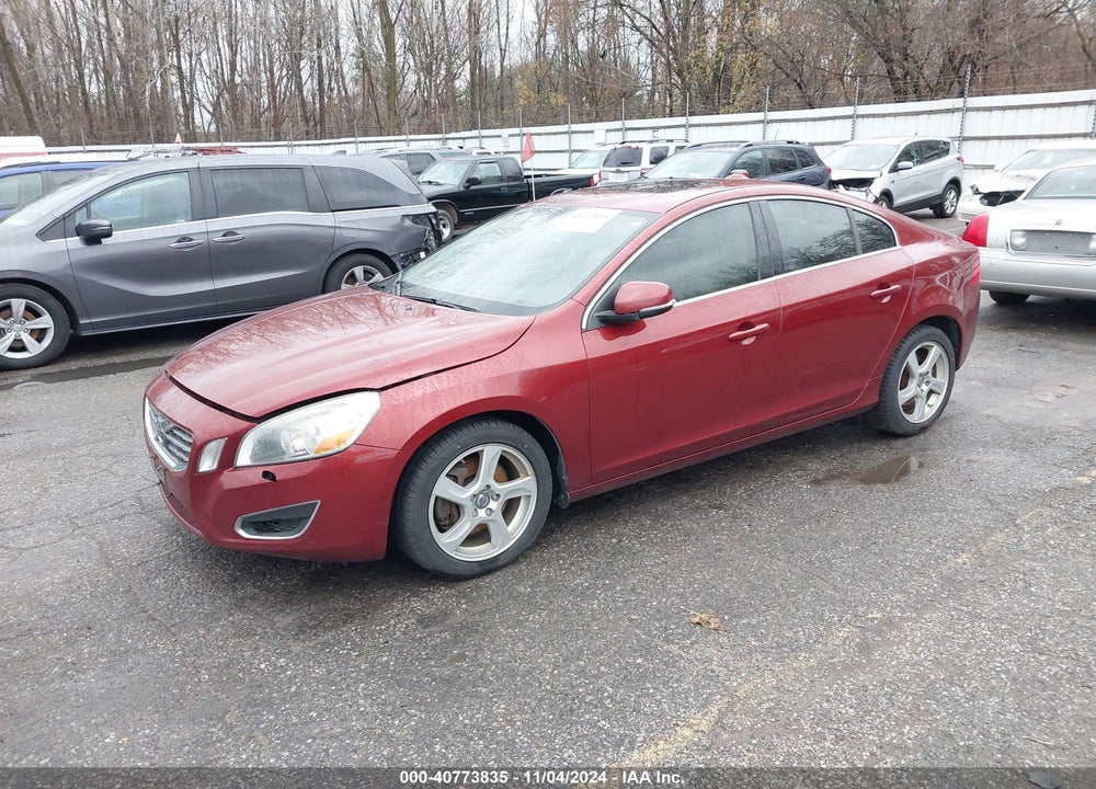 2013 VOLVO S60 T5 VIN: YV1612FH2D1215292