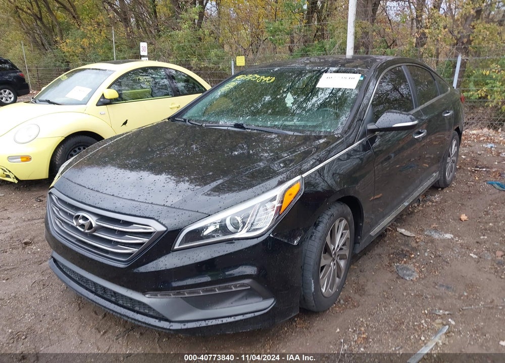 2016 HYUNDAI SONATA SPORT VIN: 5NPE34AF5GH374849