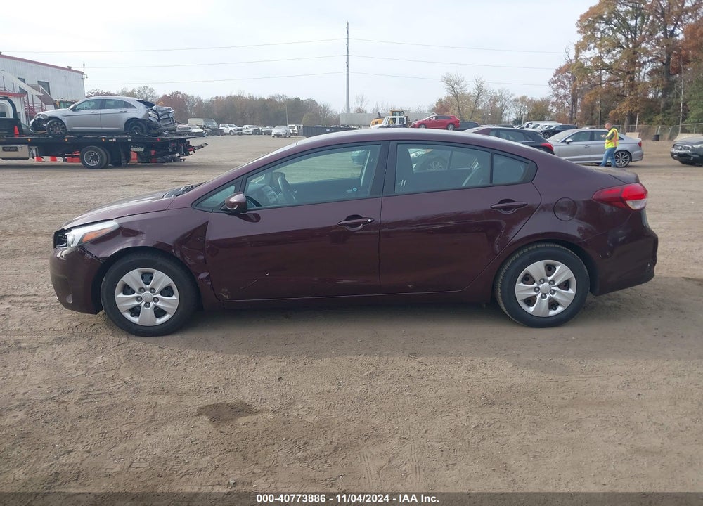 2017 KIA FORTE LX VIN: 3KPFK4A75HE053514