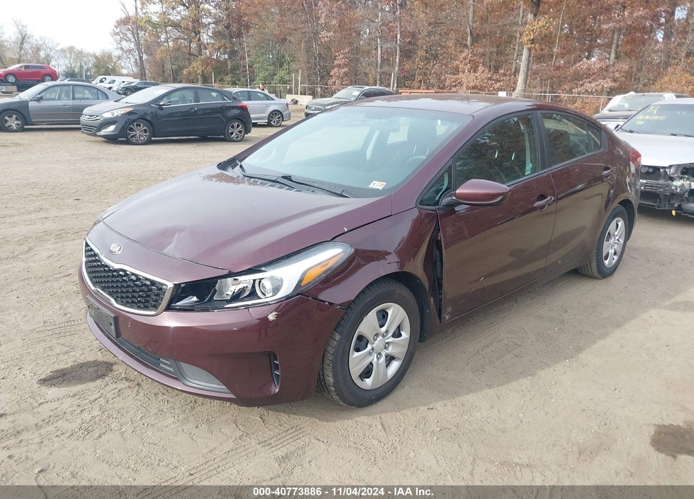 2017 KIA FORTE LX VIN: 3KPFK4A75HE053514