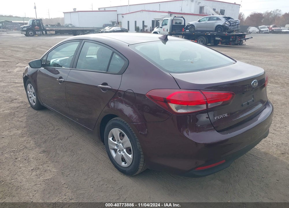 2017 KIA FORTE LX VIN: 3KPFK4A75HE053514
