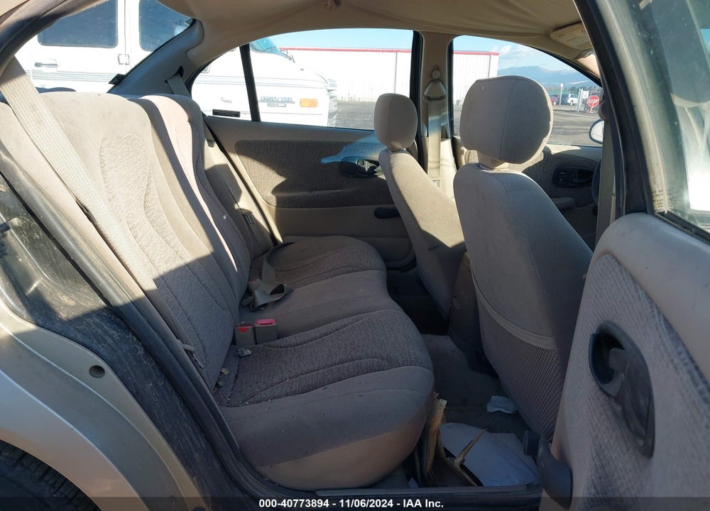 2001 SATURN SL2 VIN: 1G8ZK52701Z301416