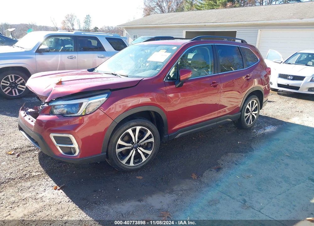 2021 SUBARU FORESTER LIMITED VIN: JF2SKAUC1MH526630