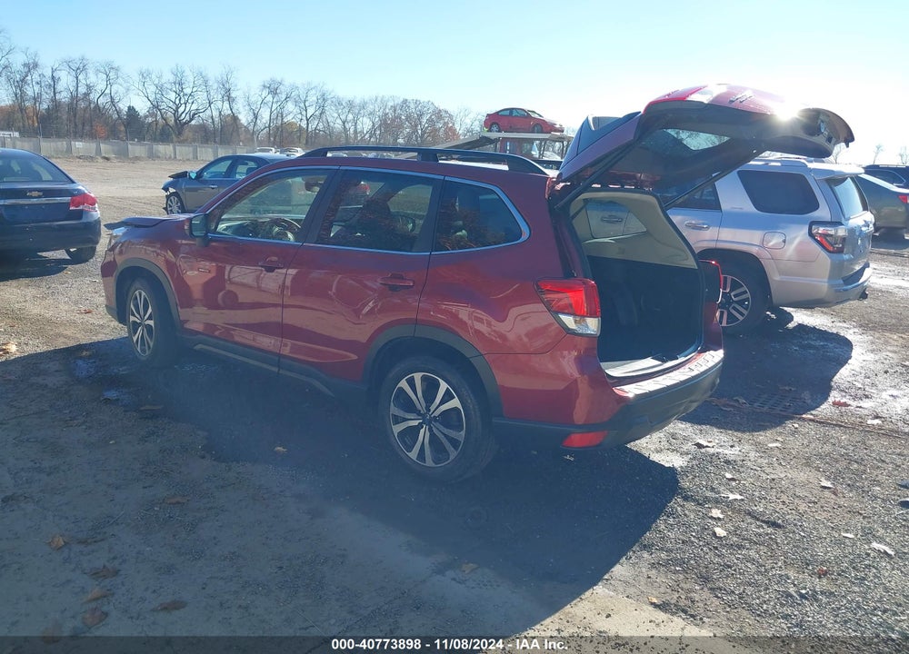 2021 SUBARU FORESTER LIMITED VIN: JF2SKAUC1MH526630