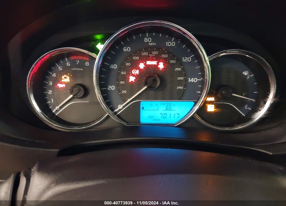 2015 TOYOTA COROLLA LE PLUS VIN: 5YFBURHE4FP307011