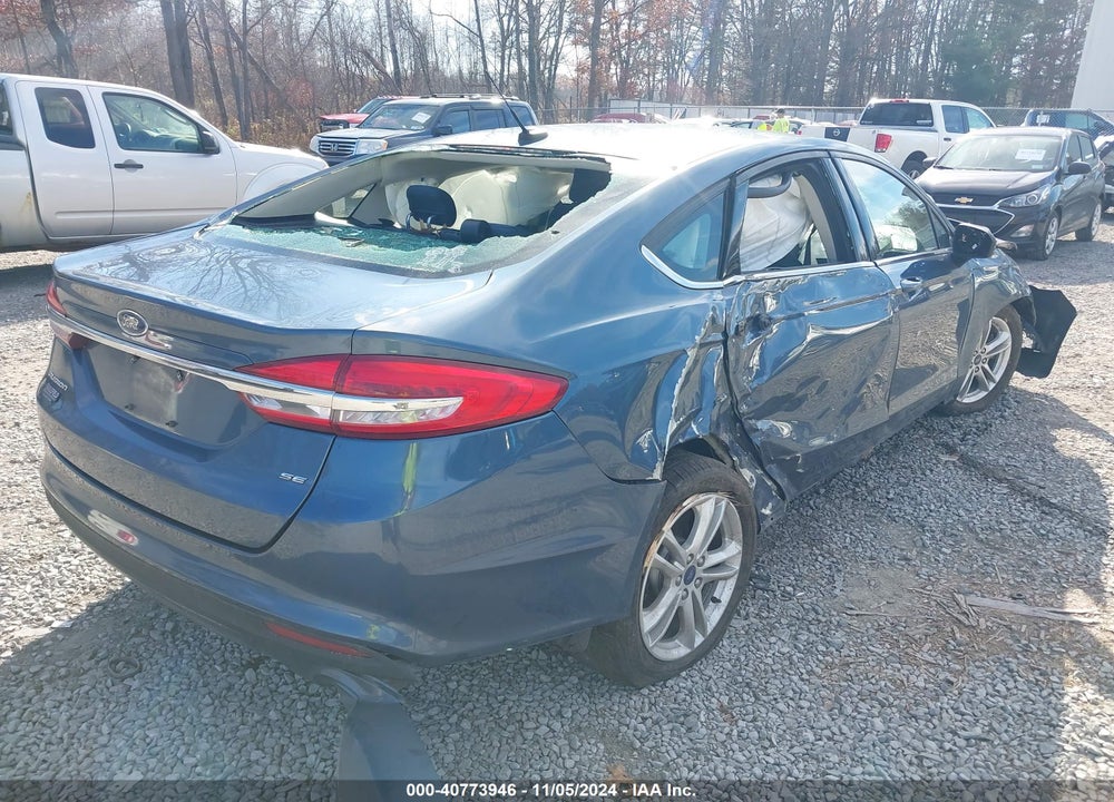 2018 FORD FUSION SE VIN: 3FA6P0H71JR174108