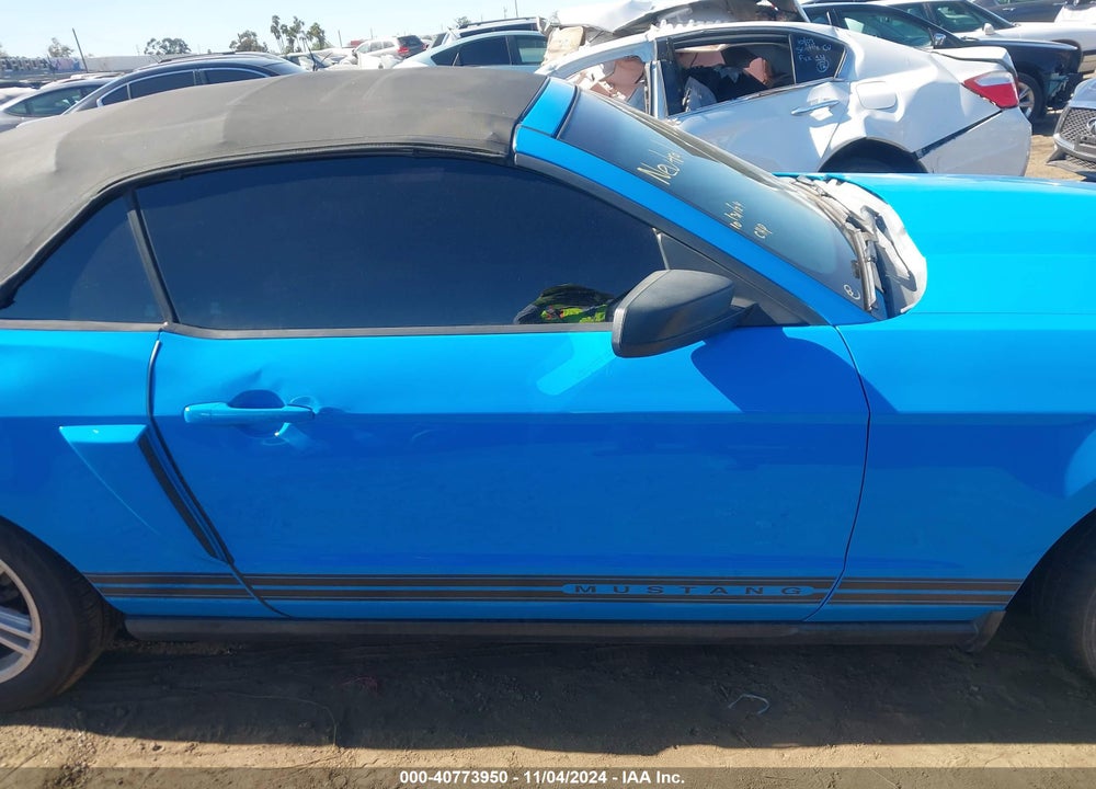 2012 FORD MUSTANG V6 VIN: 1ZVBP8EM2C5228262