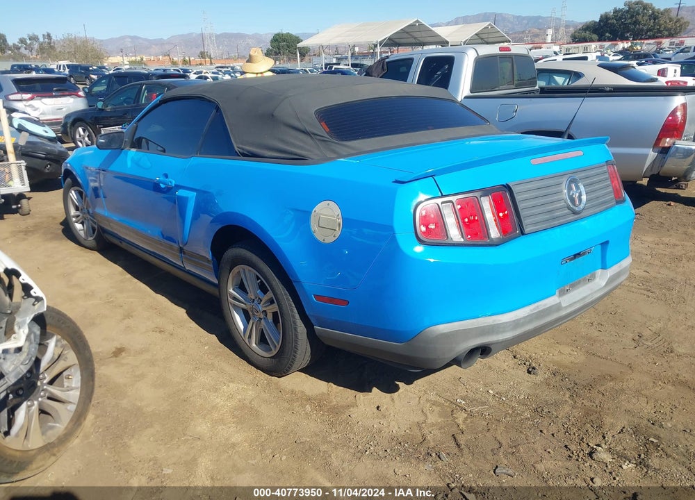 2012 FORD MUSTANG V6 VIN: 1ZVBP8EM2C5228262