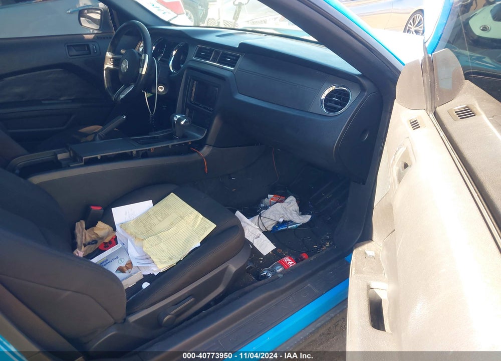 2012 FORD MUSTANG V6 VIN: 1ZVBP8EM2C5228262