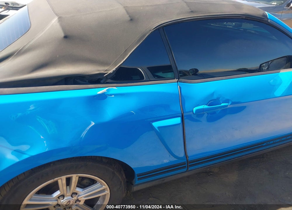 2012 FORD MUSTANG V6 VIN: 1ZVBP8EM2C5228262