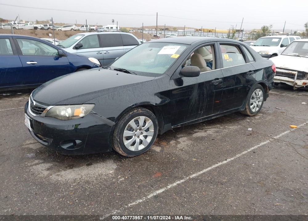 2008 SUBARU IMPREZA 2.5I VIN: JF1GE61638H519312