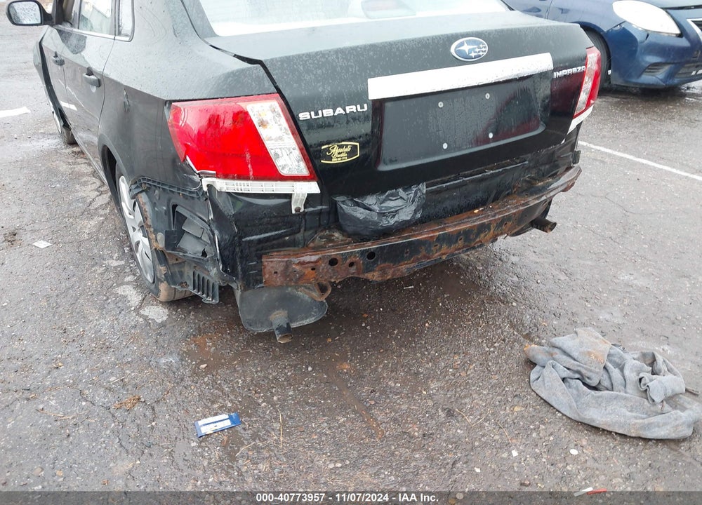 2008 SUBARU IMPREZA 2.5I VIN: JF1GE61638H519312