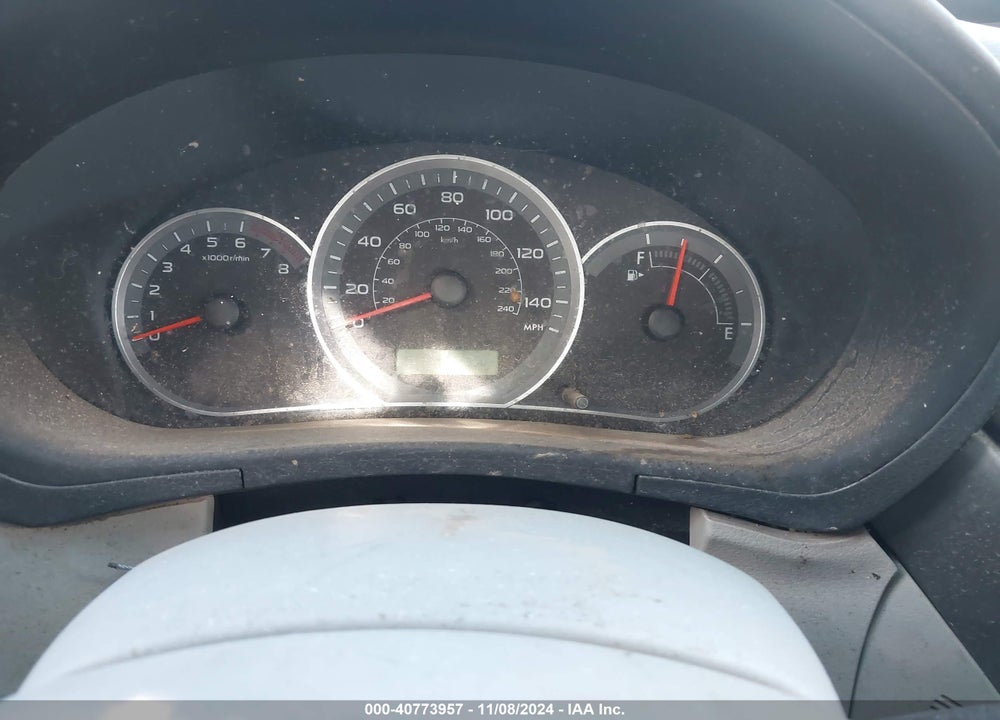 2008 SUBARU IMPREZA 2.5I VIN: JF1GE61638H519312