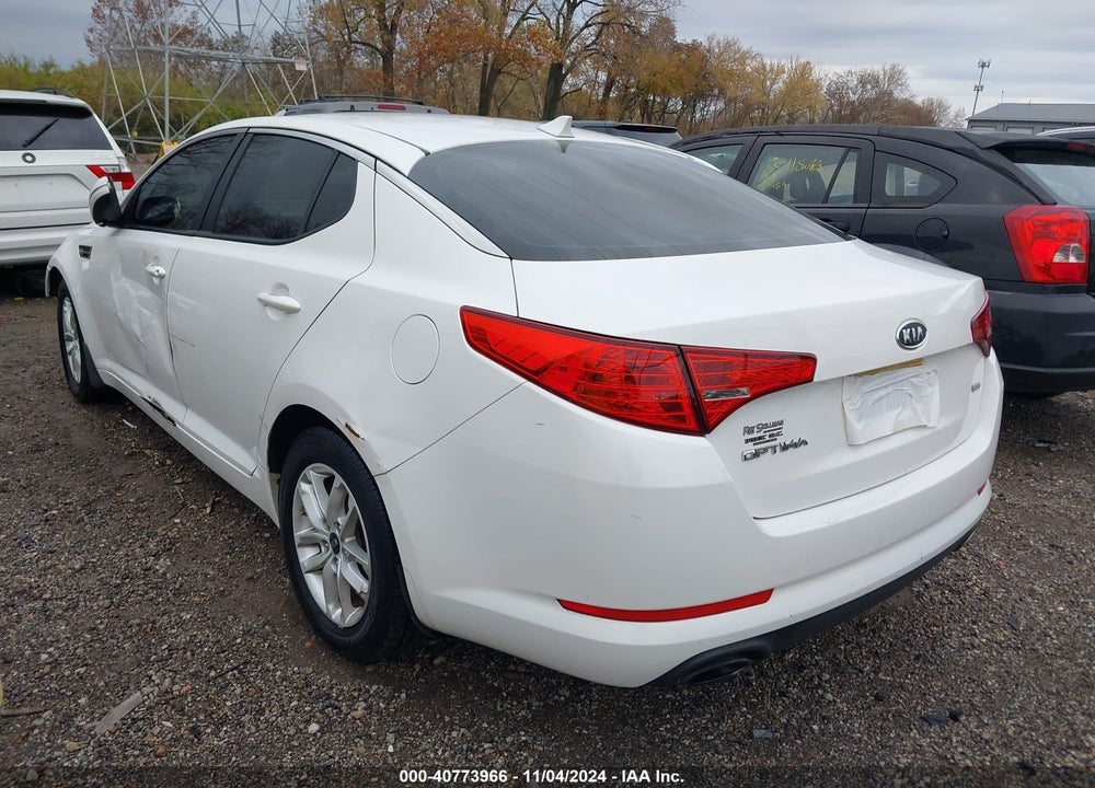 2011 KIA OPTIMA LX VIN: KNAGM4A77B5163754