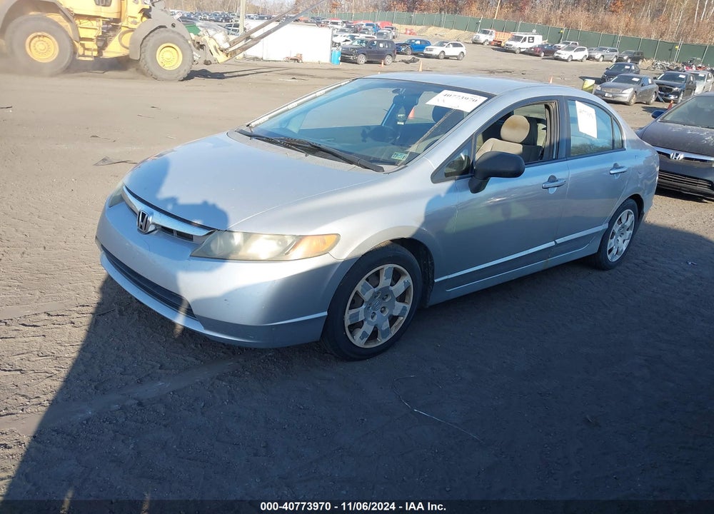 2008 HONDA CIVIC LX VIN: 2HGFA16508H323330