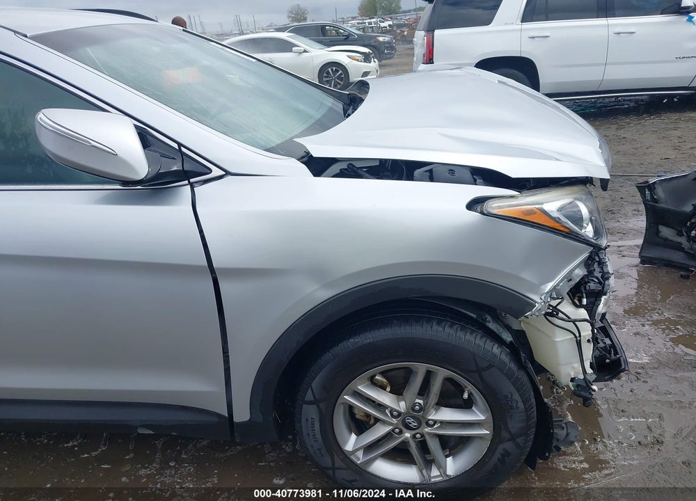 2018 HYUNDAI SANTA FE SPORT 2.4L VIN: 5XYZU3LB7JG524719