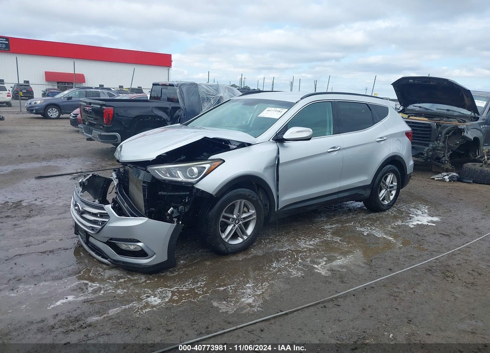 2018 HYUNDAI SANTA FE SPORT 2.4L VIN: 5XYZU3LB7JG524719