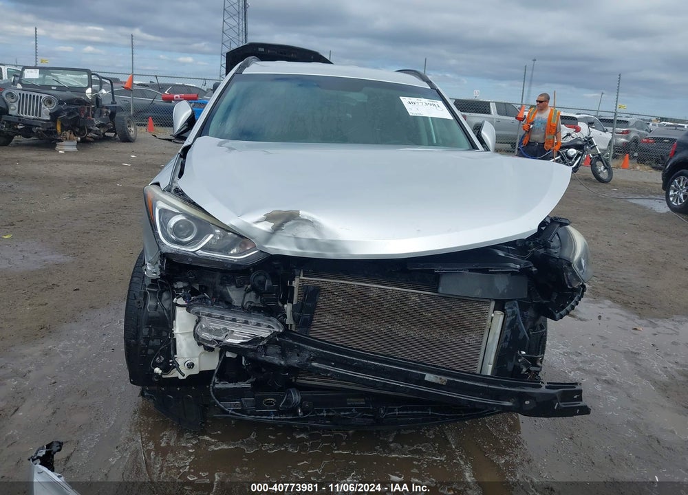 2018 HYUNDAI SANTA FE SPORT 2.4L VIN: 5XYZU3LB7JG524719