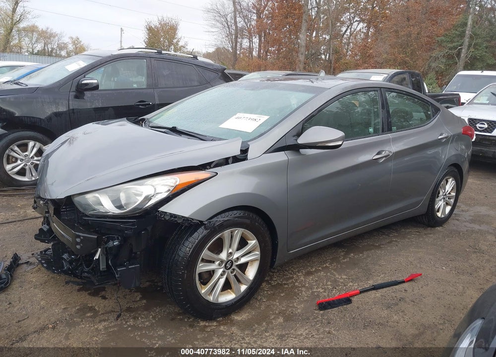 2013 HYUNDAI ELANTRA LIMITED VIN: 5NPDH4AE4DH289601