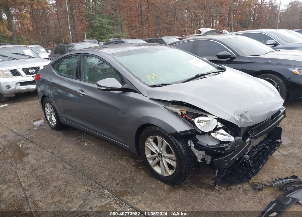 2013 HYUNDAI ELANTRA LIMITED VIN: 5NPDH4AE4DH289601