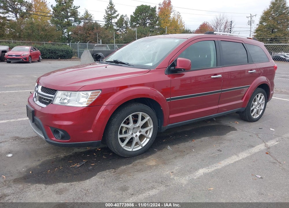 2011 DODGE JOURNEY CREW VIN: 3D4PG3FG0BT549173