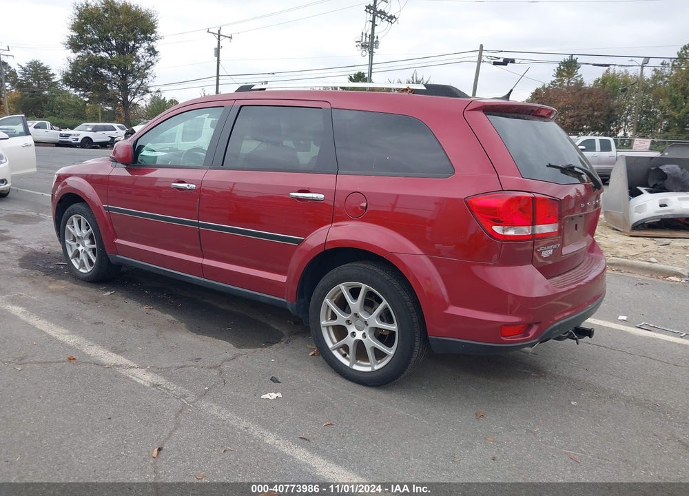 2011 DODGE JOURNEY CREW VIN: 3D4PG3FG0BT549173