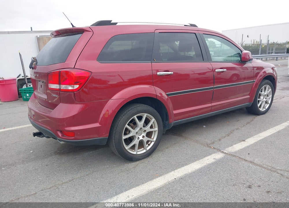 2011 DODGE JOURNEY CREW VIN: 3D4PG3FG0BT549173
