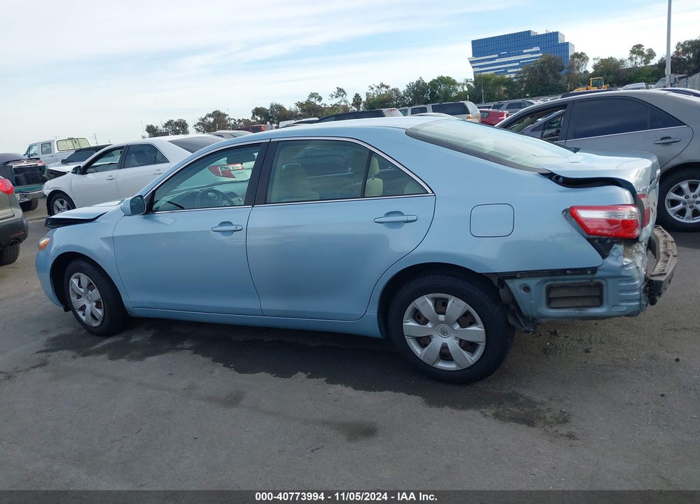 2007 TOYOTA CAMRY LE VIN: 4T1BE46K47U665671