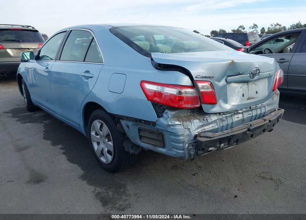 2007 TOYOTA CAMRY LE VIN: 4T1BE46K47U665671