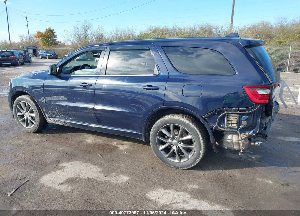 2017 DODGE DURANGO GT AWD VIN: 1C4RDJDG9HC697770