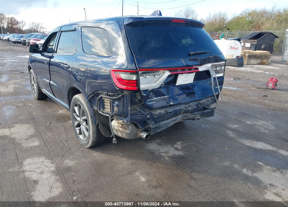 2017 DODGE DURANGO GT AWD VIN: 1C4RDJDG9HC697770