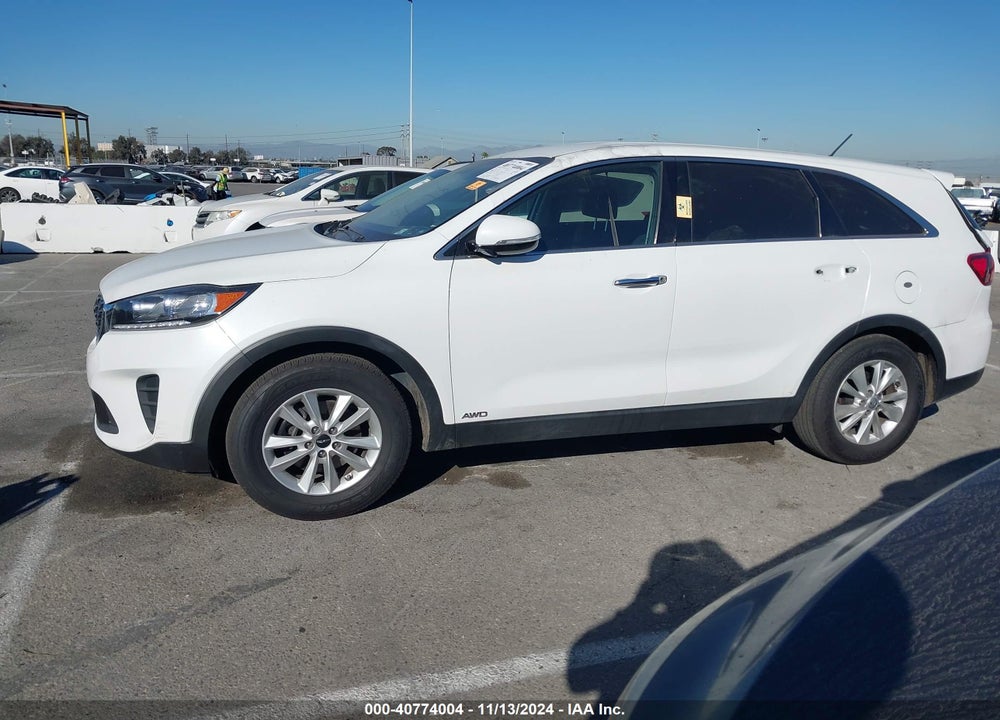 2020 KIA SORENTO 3.3L LX VIN: 5XYPGDA5XLG613298