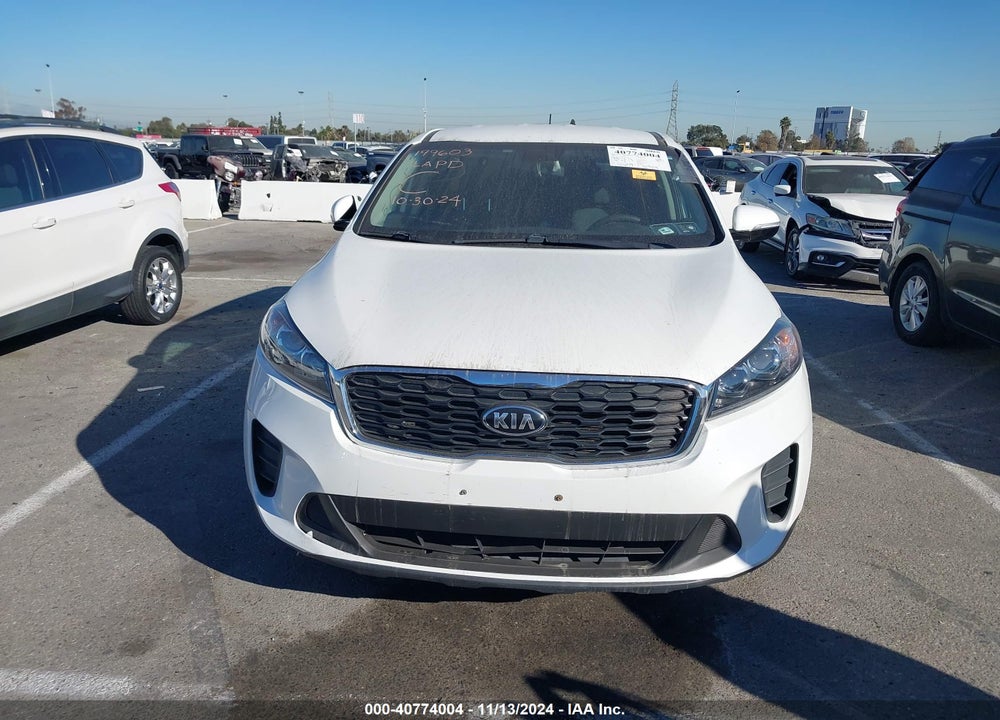 2020 KIA SORENTO 3.3L LX VIN: 5XYPGDA5XLG613298