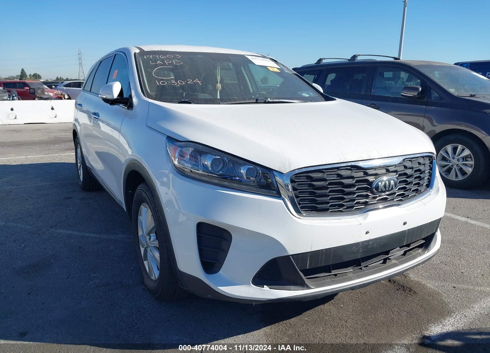 2020 KIA SORENTO 3.3L LX VIN: 5XYPGDA5XLG613298