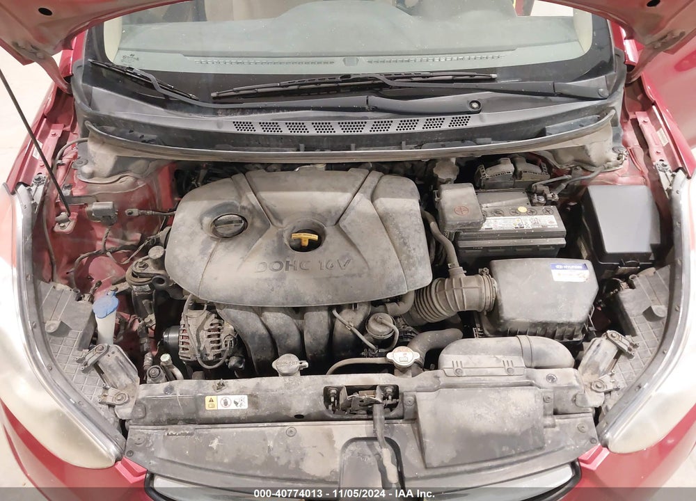 2013 HYUNDAI ELANTRA GLS VIN: KMHDH4AE9DU555440