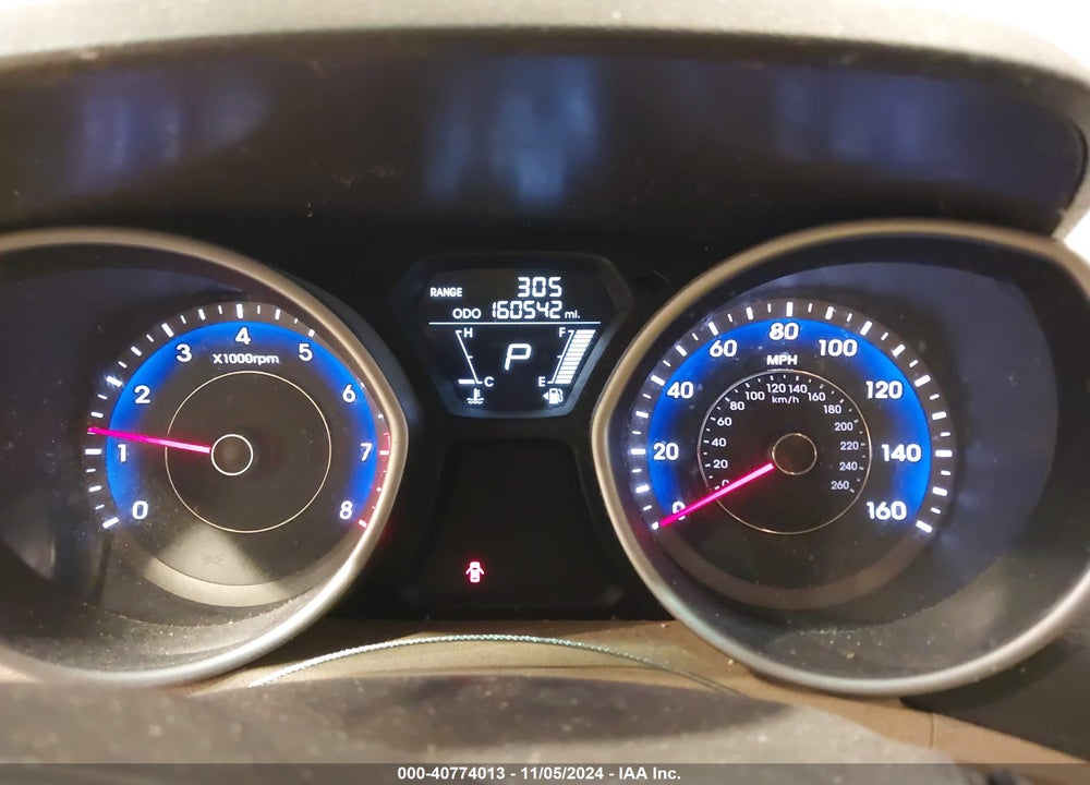 2013 HYUNDAI ELANTRA GLS VIN: KMHDH4AE9DU555440