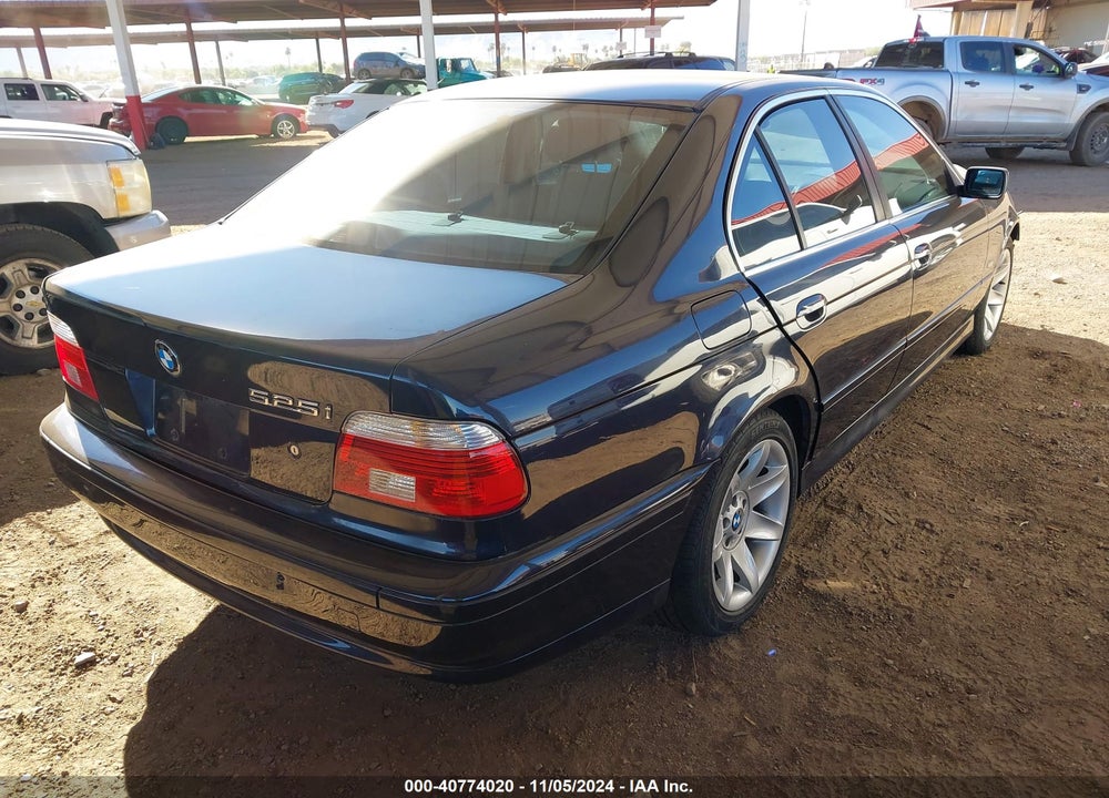 2001 BMW 525IA VIN: WBADT43441GX21989