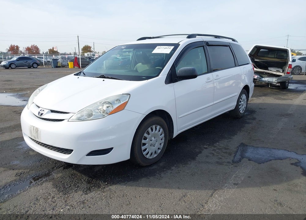 2009 TOYOTA SIENNA LE VIN: 5TDZK23C79S274454