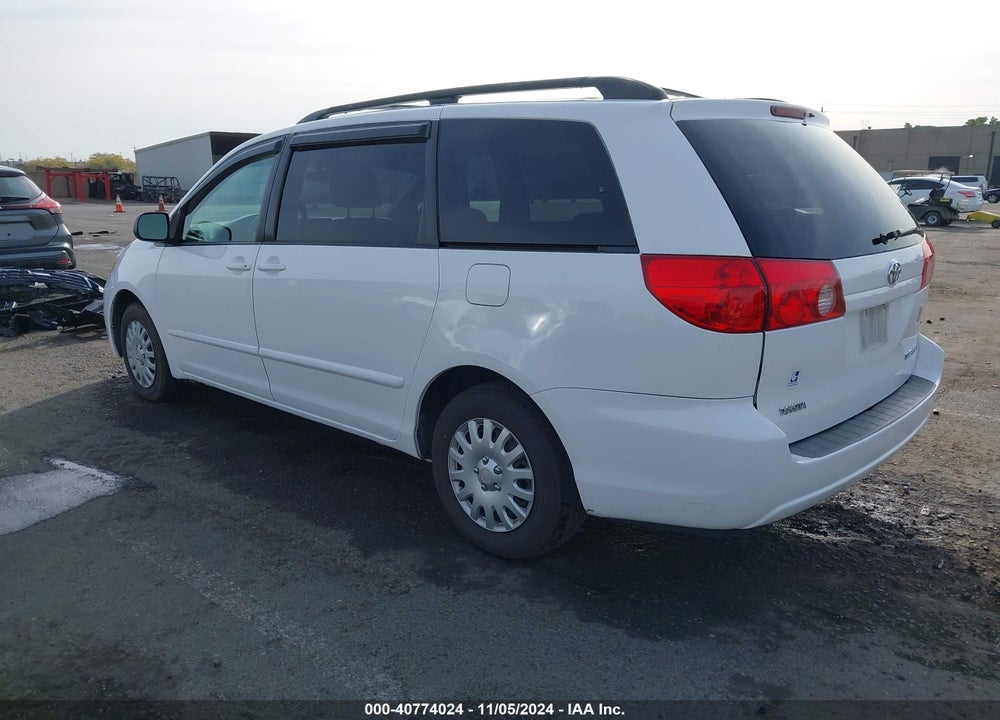 2009 TOYOTA SIENNA LE VIN: 5TDZK23C79S274454