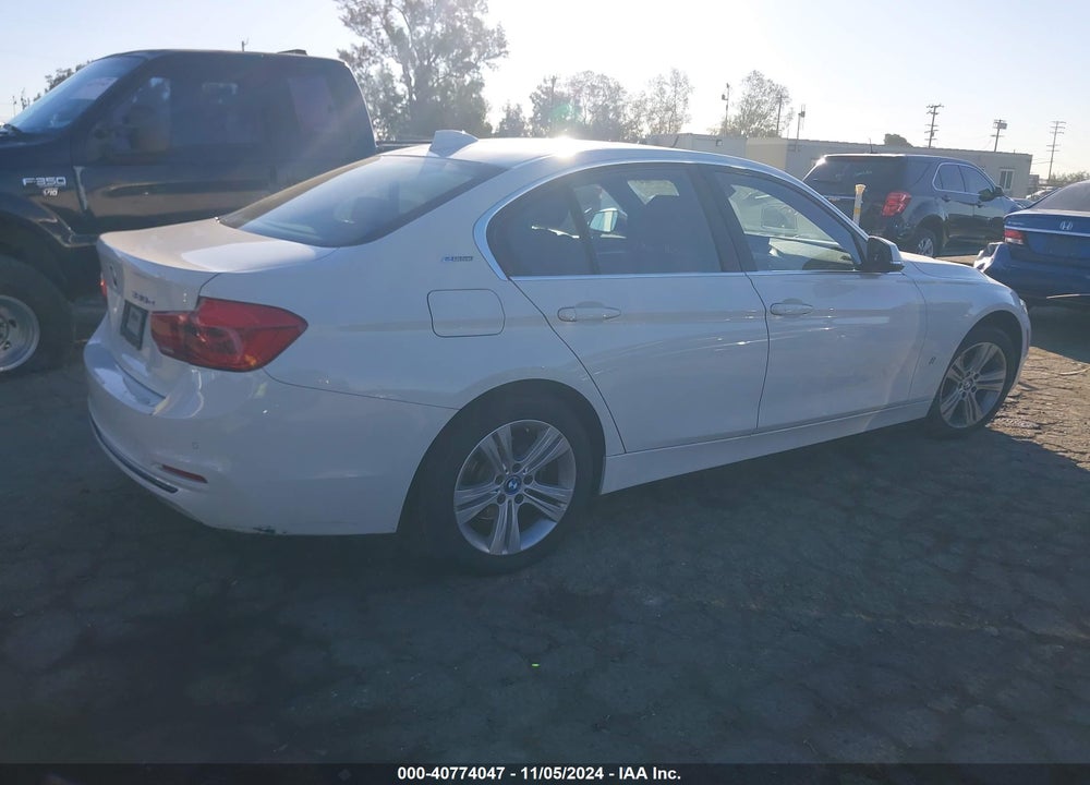 2017 BMW 330E IPERFORMANCE VIN: WBA8E1C30HA159345