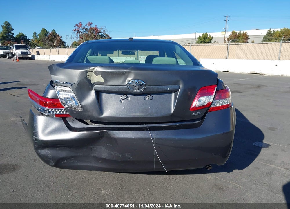 2011 TOYOTA CAMRY LE VIN: 4T4BF3EK3BR210592