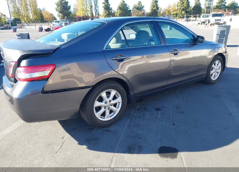 2011 TOYOTA CAMRY LE VIN: 4T4BF3EK3BR210592