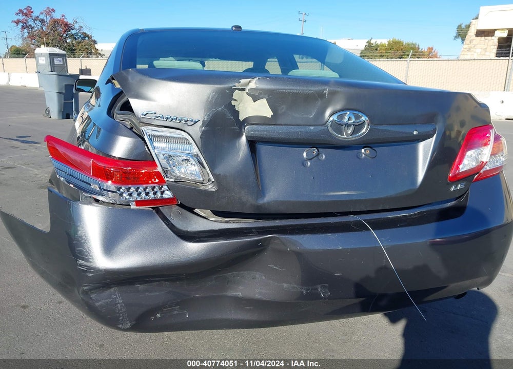 2011 TOYOTA CAMRY LE VIN: 4T4BF3EK3BR210592