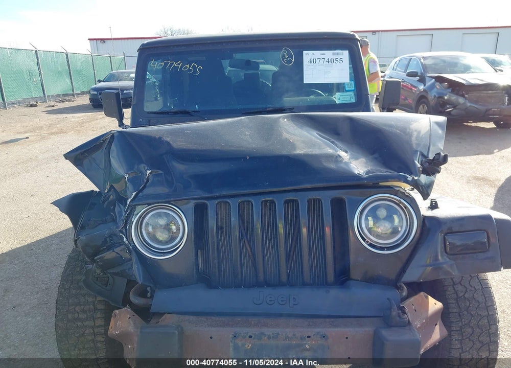 2004 JEEP WRANGLER SPORT VIN: 1J4FA49S84P716252