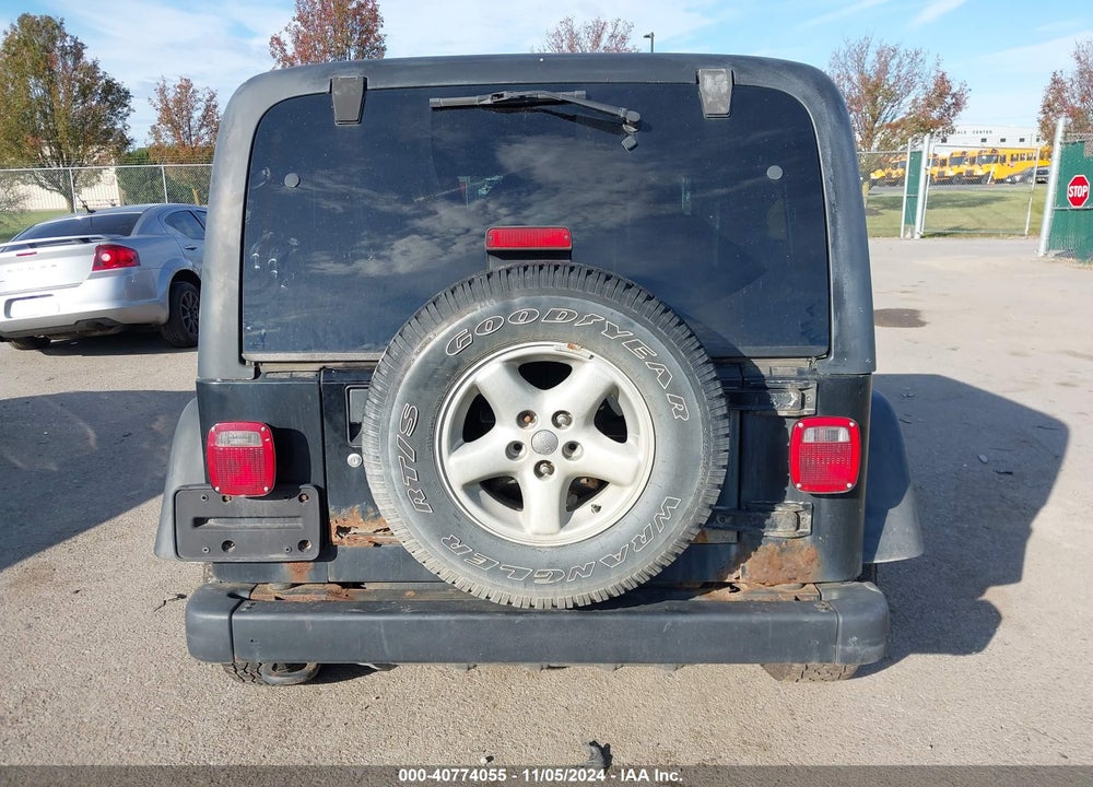 2004 JEEP WRANGLER SPORT VIN: 1J4FA49S84P716252