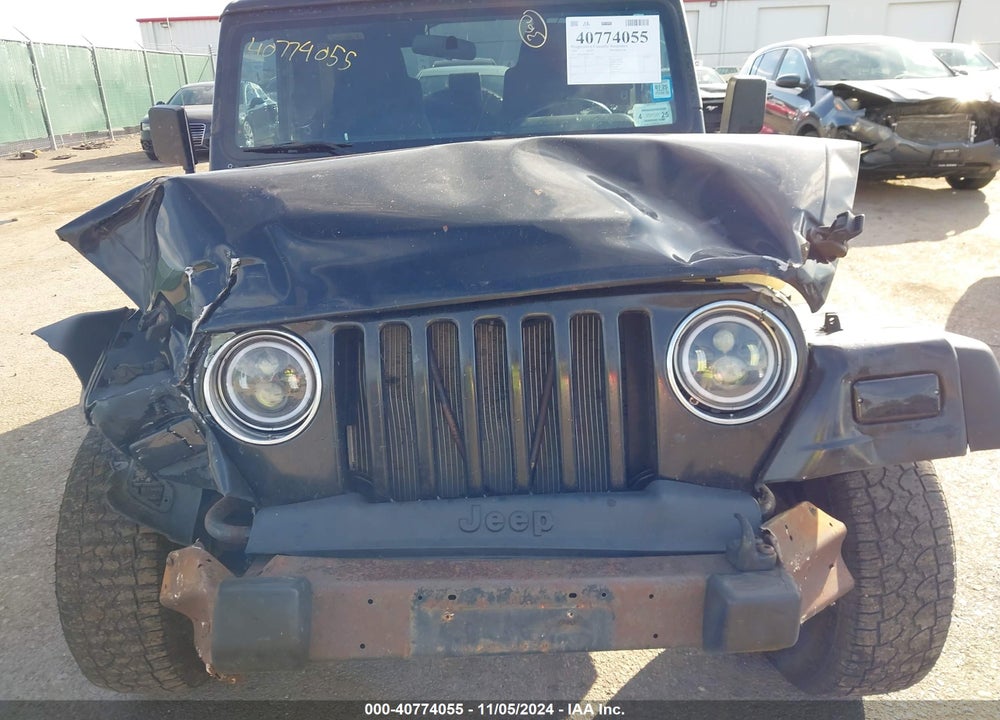2004 JEEP WRANGLER SPORT VIN: 1J4FA49S84P716252