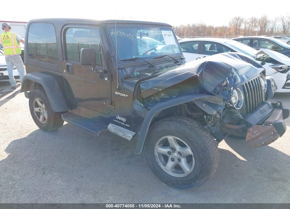 2004 JEEP WRANGLER SPORT VIN: 1J4FA49S84P716252