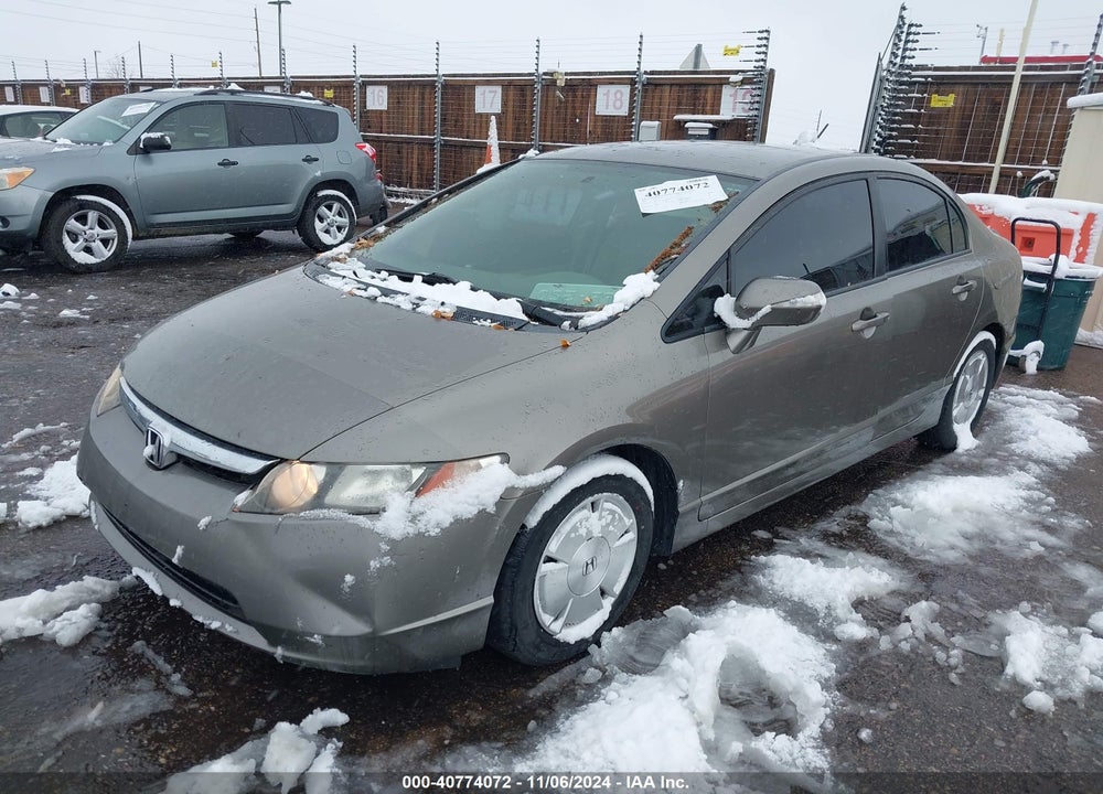 2008 HONDA CIVIC HYBRID VIN: JHMFA36208S023696
