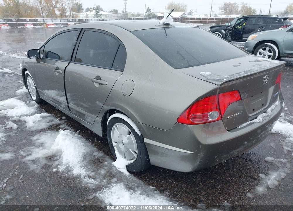 2008 HONDA CIVIC HYBRID VIN: JHMFA36208S023696